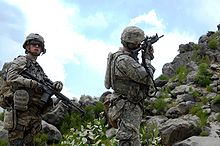 Luxusburgische Soldaten während dem Affghanistankrieg